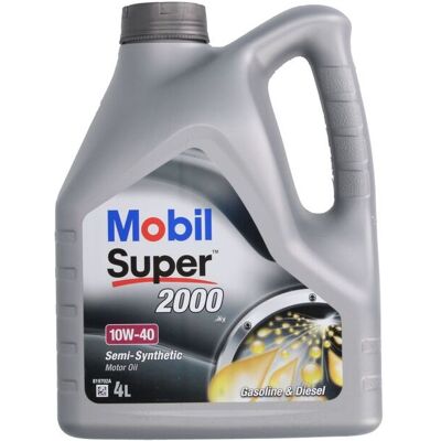 Motoröl MOBIL 2000 X1 10W40 4L Motoröl MOBIL 2000 X1 10W40 4L