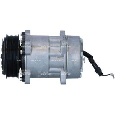 NRF SD7H15 Kompressor - 8 Rillen - R134a - 200ml Öl - 12V - SANDEN Kompatibel NRF SD7H15 Kompressor - 8 Rillen - R134a - 200ml Öl - 12V - SANDEN Kompatibel
