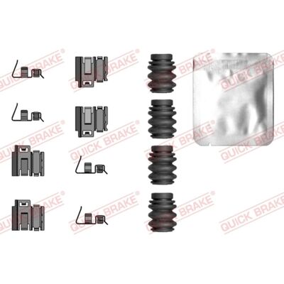 Quick Brake Satz - Hintere Bremsbeläge für Jaguar F-type Quick Brake Satz - Hintere Bremsbeläge für Jaguar F-type