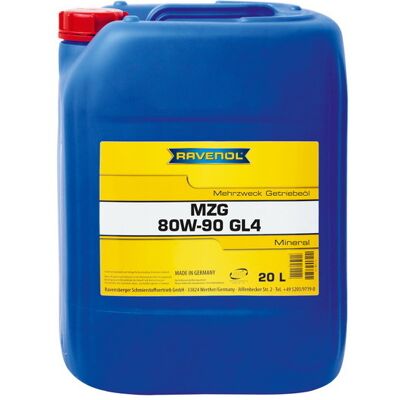 Getriebeöl RAVENOL 1223105 MZG 80W90 GL-4 20L Getriebeöl RAVENOL 1223105 MZG 80W90 GL-4 20L