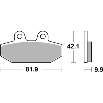 Bremsbelagsatz, Scheibenbremse PRIME - CarbonCeramic - CC BREMBO 07HD23CC Bremsbelagsatz, Scheibenbremse PRIME - CarbonCeramic - CC BREMBO 07HD23CC