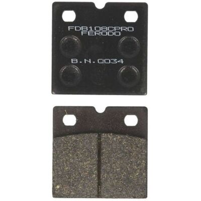 Ferodo Rennbremsscheiben FDB 108 CPRO - Bremsbeläge Ferodo Rennbremsscheiben FDB 108 CPRO - Bremsbeläge