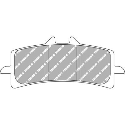 Bremsbelagsatz, Scheibenbremse FERODO FDB2260EF Bremsbelagsatz, Scheibenbremse FERODO FDB2260EF