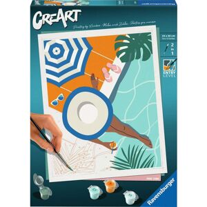 Ravensburger CreArt - Poolzeit, Malen Ravensburger CreArt - Poolzeit, Malen