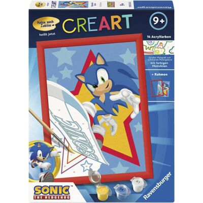 Ravensburger CreArt - Rasender Sonic, Malen Ravensburger CreArt - Rasender Sonic, Malen