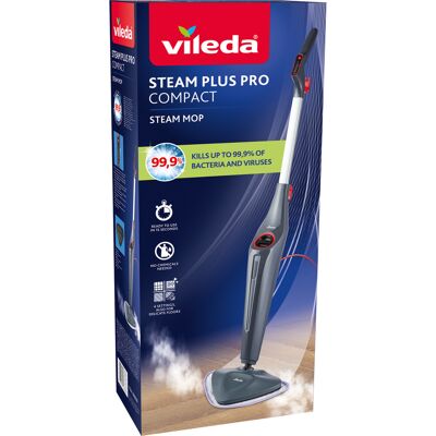 Vileda Dampfreiniger Steam Plus Pro Compact Vileda Dampfreiniger Steam Plus Pro Compact