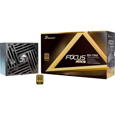 Seasonic FOCUS GX-750-V4 750W ATX3.1, PC-Netzteil Seasonic FOCUS GX-750-V4 750W ATX3.1, PC-Netzteil