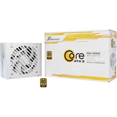 Seasonic CORE GX-650-V2-WHITE 650W, PC-Netzteil Seasonic CORE GX-650-V2-WHITE 650W, PC-Netzteil