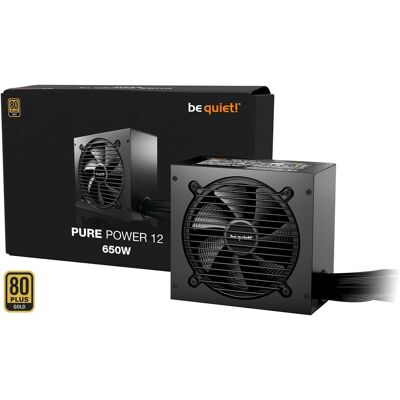 be quiet! Pure Power 12 650W, PC-Netzteil be quiet! Pure Power 12 650W, PC-Netzteil