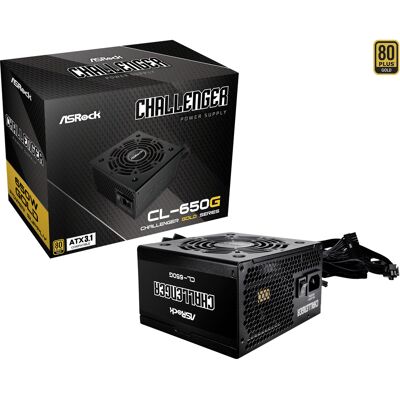 ASRock Challenger CL-650G 650W, PC-Netzteil ASRock Challenger CL-650G 650W, PC-Netzteil