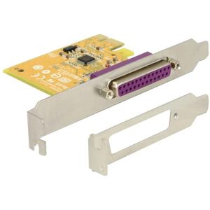 Delock PCI Express Karte zu 1 x Parallel, Schnittstellenkarte Delock PCI Express Karte zu 1 x Parallel, Schnittstellenkarte