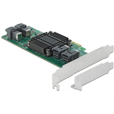Delock PCI Express x8 Karte zu 4 x intern SFF-8643 NVMe LP, Controller Delock PCI Express x8 Karte zu 4 x intern SFF-8643 NVMe LP, Controller