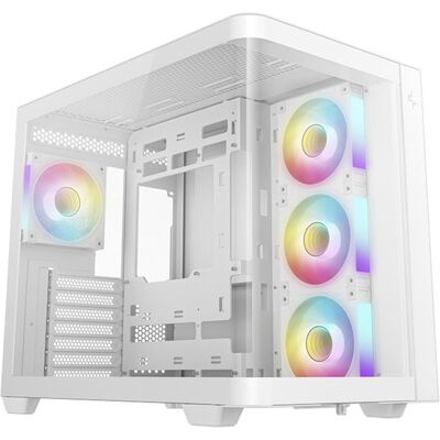 DeepCool CG530U 4F WH, Tower-Gehäuse DeepCool CG530U 4F WH, Tower-Gehäuse
