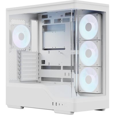 AeroCool P500A-WT-v1, Tower-Gehäuse AeroCool P500A-WT-v1, Tower-Gehäuse