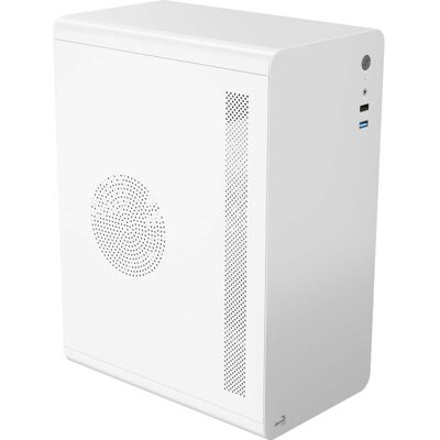 Aerocool Aerocool CS-110 - Mini-ITX Micro-ATX PC Gehäuse - Weiß Aerocool Aerocool CS-110 - Mini-ITX Micro-ATX PC Gehäuse - Weiß