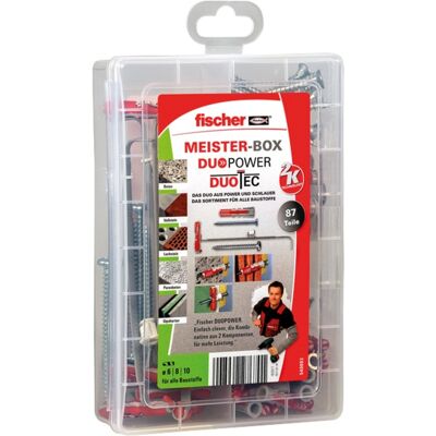 Fischer Meister-Box DUOPOWER / DUOTEC, Dübel Fischer Meister-Box DUOPOWER / DUOTEC, Dübel