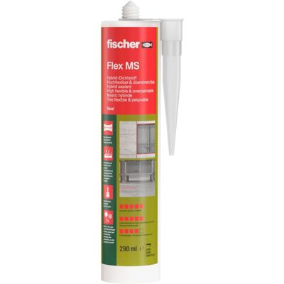 Fischer Dichtstoff Flex MS 290ml, Dichtmasse Fischer Dichtstoff Flex MS 290ml, Dichtmasse