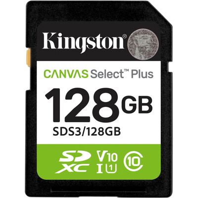 Kingston Canvas Select Plus 128 GB SDXC, Speicherkarte Kingston Canvas Select Plus 128 GB SDXC, Speicherkarte