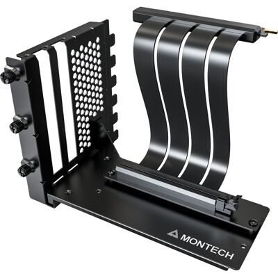 Montech Vertikales GPU Mounting Kit, PCIe 4.0 Riser-Kabel Montech Vertikales GPU Mounting Kit, PCIe 4.0 Riser-Kabel