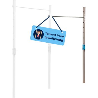 Hudora Turnreck Vario Erweiterung Doppelreck, Fitnessgerät Hudora Turnreck Vario Erweiterung Doppelreck, Fitnessgerät