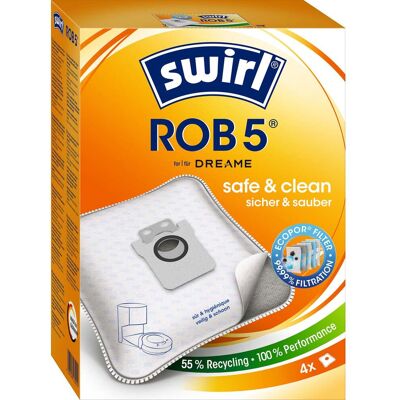 Swirl Staubsaugerbeutel ROB 5 EcoPor Swirl Staubsaugerbeutel ROB 5 EcoPor