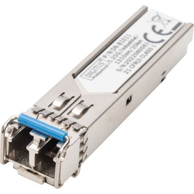 Digitus Industrielles mini GBIC (SFP) Modul, 1,25 Gbps, 20km, Transceiver Digitus Industrielles mini GBIC (SFP) Modul, 1,25 Gbps, 20km, Transceiver