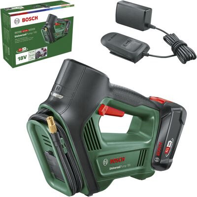 Bosch UniversalPump 18V - Kabelloser Kompressor für Reifen, Bälle, Große Gegenstände Bosch UniversalPump 18V - Kabelloser Kompressor für Reifen, Bälle, Große Gegenstände