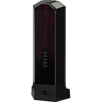 Brennenstuhl Gaming Tower 9fach RGB Light, Steckdosenleiste Brennenstuhl Gaming Tower 9fach RGB Light, Steckdosenleiste