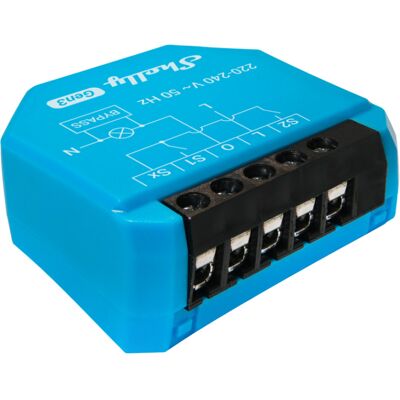 Shelly 1L Gen3 - Intelligenter Relais Shelly 1L Gen3 - Intelligenter Relais