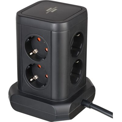 Brennenstuhl Steckdosenturm 8-fach, 2x USB-A, 1x USB-C, Steckdosenleiste Brennenstuhl Steckdosenturm 8-fach, 2x USB-A, 1x USB-C, Steckdosenleiste