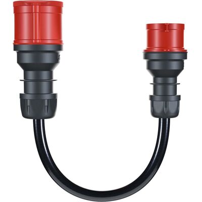 go-e Adapter für Gemini flex 22 kW, CEE rot Drehstrom 32A > CEE rot 16A go-e Adapter für Gemini flex 22 kW, CEE rot Drehstrom 32A > CEE rot 16A