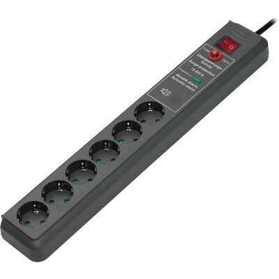Brennenstuhl Secure-Tec Steckdosenleiste 6-fach Brennenstuhl Secure-Tec Steckdosenleiste 6-fach