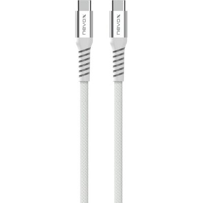 Nevox Nevox USB-C 2.0 Kabel - 1m, Weiß Nevox Nevox USB-C 2.0 Kabel - 1m, Weiß