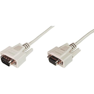 Digitus Serielles Datatransfer Verlängerungskabel, D-Sub9 (Stecker) > D-Sub9 (Buchse) Digitus Serielles Datatransfer Verlängerungskabel, D-Sub9 (Stecker) > D-Sub9 (Buchse)