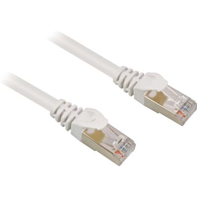 Sharkoon Weißes RJ45 Cat.6 SFTP 15m Netzwerkkabel Sharkoon Weißes RJ45 Cat.6 SFTP 15m Netzwerkkabel