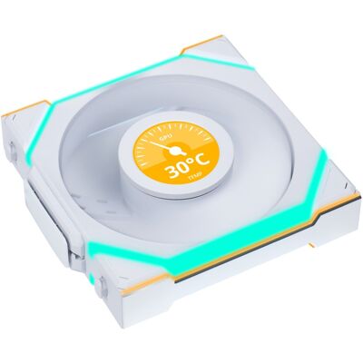Lian Li UNI FAN SL120 LCD Wireless, Gehäuselüfter Lian Li UNI FAN SL120 LCD Wireless, Gehäuselüfter