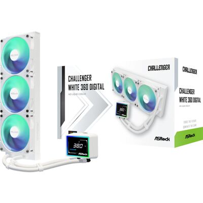 ASRock Challenger White 360 Digital, Wasserkühlung ASRock Challenger White 360 Digital, Wasserkühlung