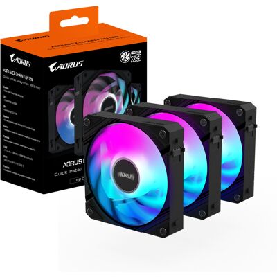 Gigabyte AORUS EZ CHAIN FAN 120, Gehäuselüfter Gigabyte AORUS EZ CHAIN FAN 120, Gehäuselüfter