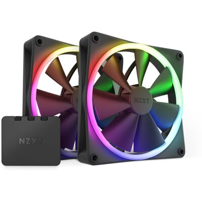 Nzxt F140 RGB Twin Pack 140x140x26, Gehäuselüfter Nzxt F140 RGB Twin Pack 140x140x26, Gehäuselüfter