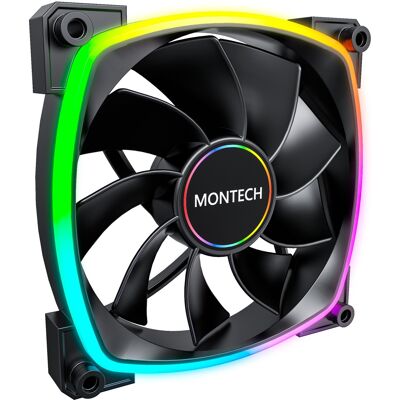 Montech RX140 PWM 140x140x25, Gehäuselüfter Montech RX140 PWM 140x140x25, Gehäuselüfter