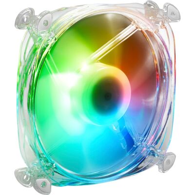 Sharkoon SHARK Disc PWM RGB Fan, Gehäuselüfter Sharkoon SHARK Disc PWM RGB Fan, Gehäuselüfter
