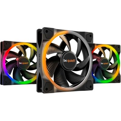 be quiet! Light Wings PWM 120 mm Triple Pack, Gehäuselüfter be quiet! Light Wings PWM 120 mm Triple Pack, Gehäuselüfter