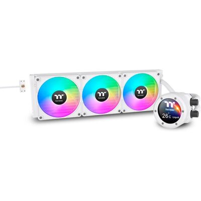 Thermaltake TH360 V2 Ultra EX ARGB Sync AIO Liquid Cooler - Snow Edition, Wasserkühlung Thermaltake TH360 V2 Ultra EX ARGB Sync AIO Liquid Cooler - Snow Edition, Wasserkühlung