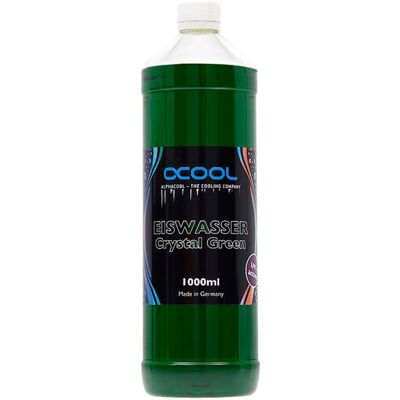 Alphacool Eiswasser Crystal Green UV-aktiv Fertiggemisch 1000ml , Kühlmittel Alphacool Eiswasser Crystal Green UV-aktiv Fertiggemisch 1000ml , Kühlmittel