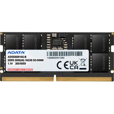ADATA SO-DIMM 16 GB DDR5-5600 , Arbeitsspeicher ADATA SO-DIMM 16 GB DDR5-5600 , Arbeitsspeicher
