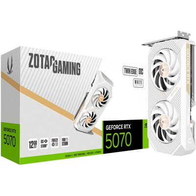Zotac GeForce RTX 5070 Twin Edge OC White Edition, Grafikkarte Zotac GeForce RTX 5070 Twin Edge OC White Edition, Grafikkarte