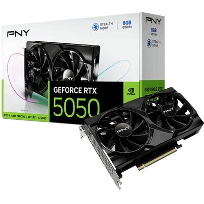 Pny GeForce RTX 5050 Dual Fan, Grafikkarte Pny GeForce RTX 5050 Dual Fan, Grafikkarte