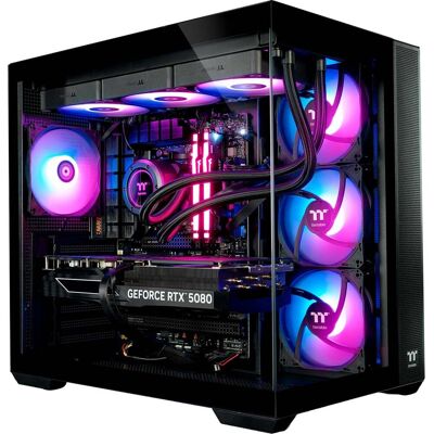 Thermaltake FTW RTX 5080 Black, Gaming-PC Thermaltake FTW RTX 5080 Black, Gaming-PC