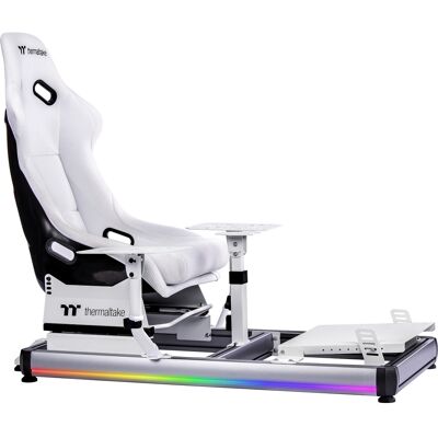 Thermaltake GF500 Flight Simulator Cockpit Snow GSC-F50-CPASWH-01, Sim Rig Thermaltake GF500 Flight Simulator Cockpit Snow GSC-F50-CPASWH-01, Sim Rig