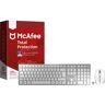 Cherry DW 9100 SLIM + McAfee Bundle, Desktop-Set